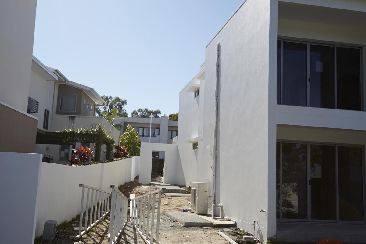 benowa villa construction site