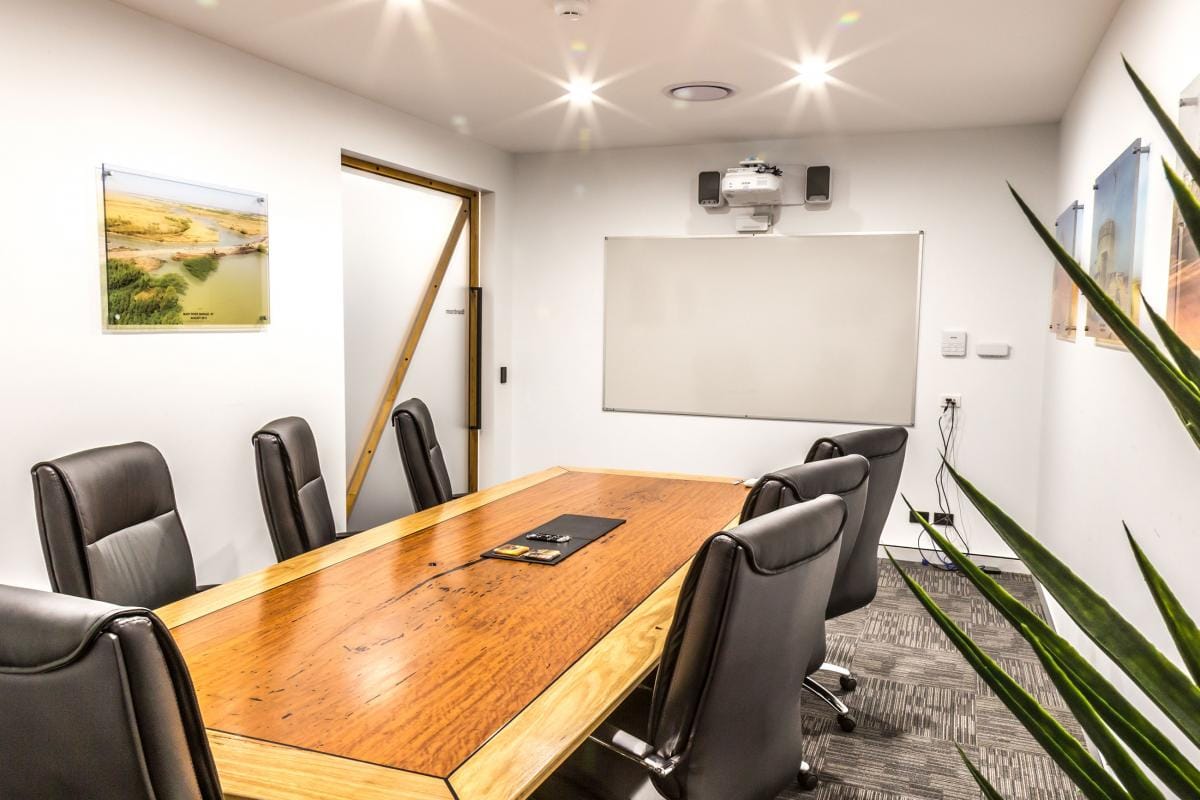 Office Meeting Area Construction Design