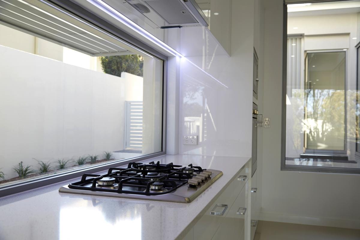 Luxurious open kitchen design