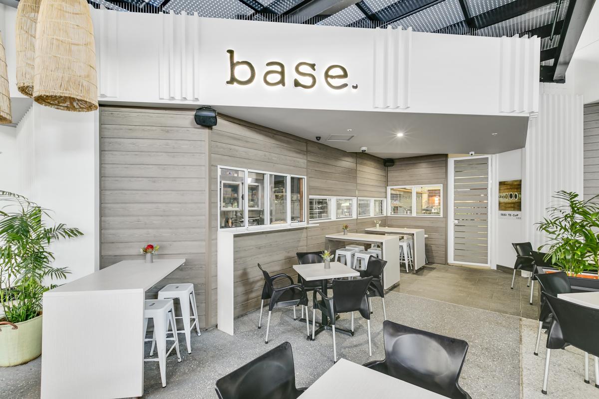 Open View Coffee Base Area Construction Design