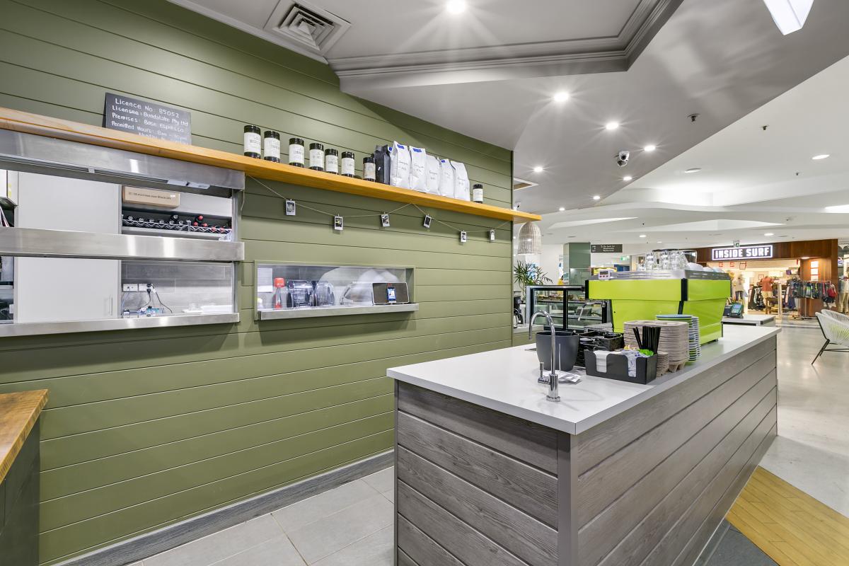 Open Food Counter Area Design