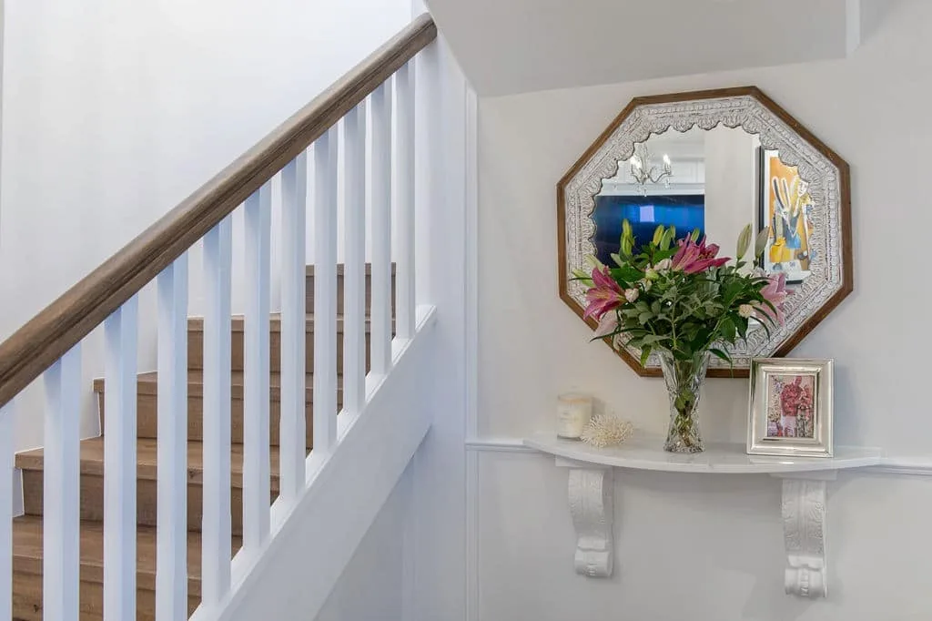 Beachfront outdoor entertaining area with LED lighting and open-plan living La Sabbia Gold Coast renovation